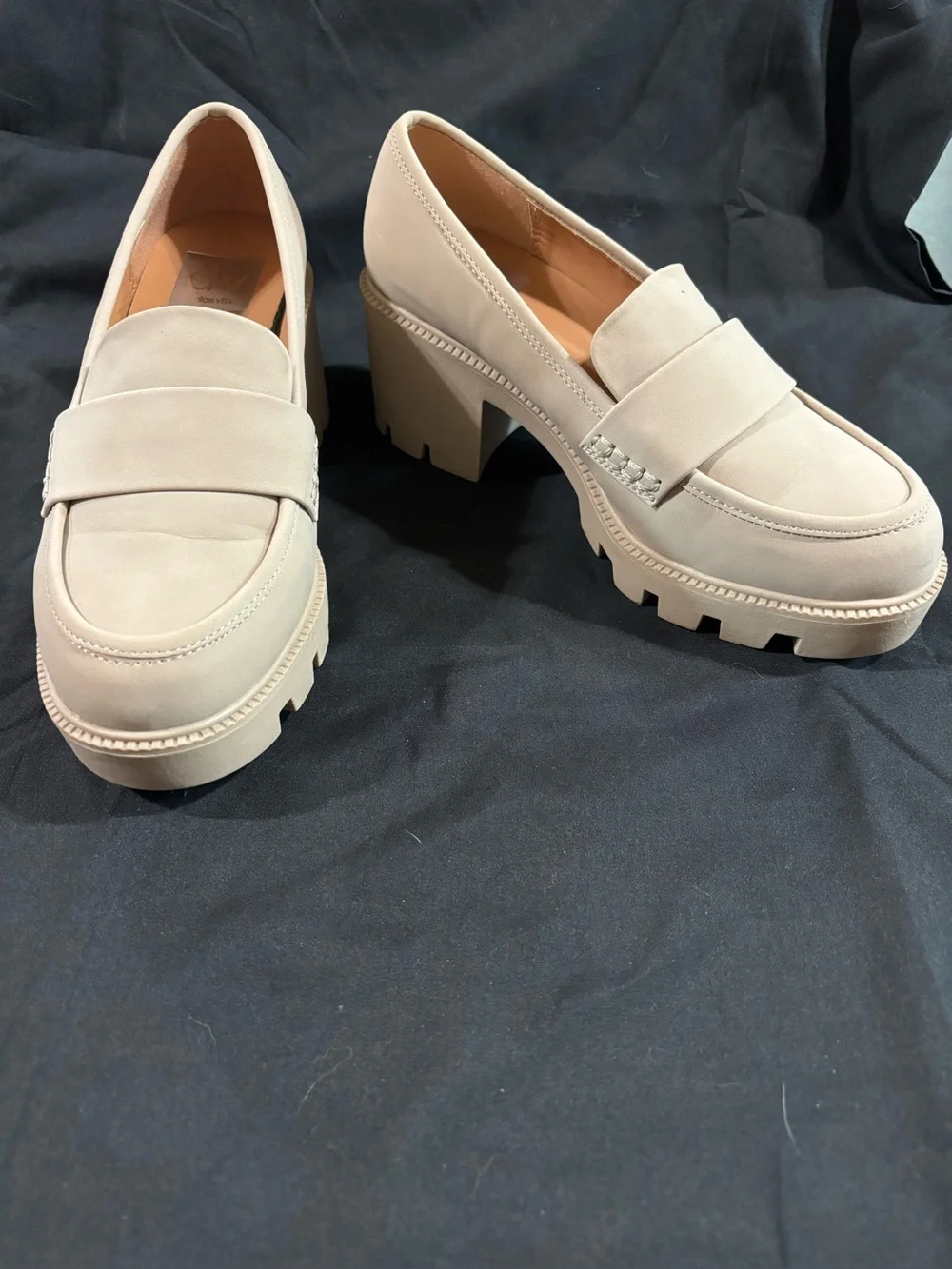 DOLCE VITA DV NEEKA SZ 6 PLATFORM LOAFERS SHOES NWOB